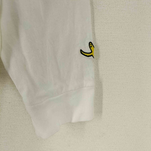 マークゴンザレス Mark Gonzales ロゴ刺繍 バックプリントデザインカットソー メンズ