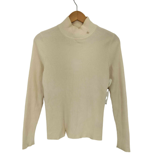 ローレンラルフローレン LAUREN RALPH LAUREN モックネック リブニットカットソー レディース import:S