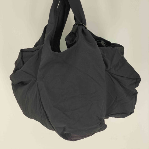 ディスコードヨウジヤマモト discord Yohji Yamamoto カウレザーストラップ 変形ナイロントートバッグ エコバッグ メンズ