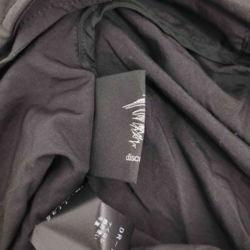 ディスコードヨウジヤマモト discord Yohji Yamamoto カウレザーストラップ 変形ナイロントートバッグ エコバッグ メンズ