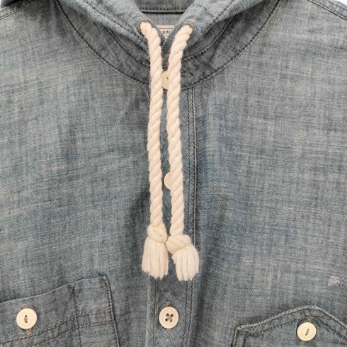 リーバイス Levis エルボーパッチ L/S フーデッド シャツ メンズ