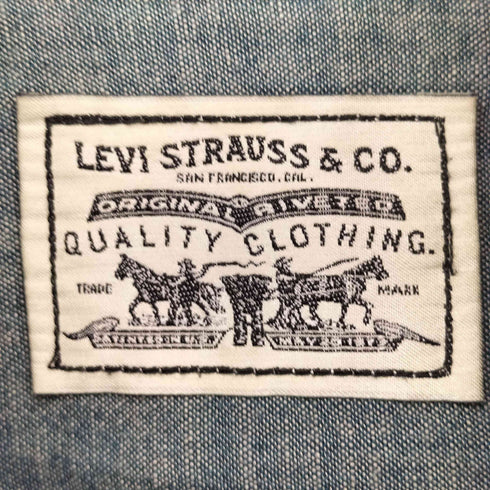 リーバイス Levis エルボーパッチ L/S フーデッド シャツ メンズ