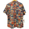 エディーバウアー Eddie Bauer 木ボタン S/S チェック シャツ メンズ import:M