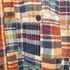 エディーバウアー Eddie Bauer 木ボタン S/S チェック シャツ メンズ import:M