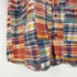 エディーバウアー Eddie Bauer 木ボタン S/S チェック シャツ メンズ import:M