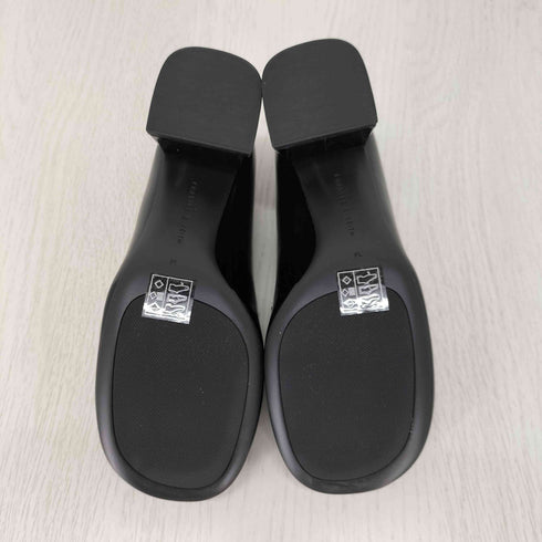 チャールズキース CHARLES & KEITH チェーンリンク ローファー スクエアトゥ レディース EUR:34