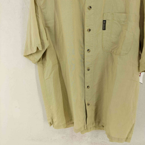 コロンビア Columbia ラミーコットン S/Sシャツ メンズ JPN:L