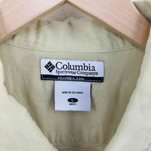 コロンビア Columbia ラミーコットン S/Sシャツ メンズ JPN:L
