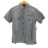 クーティー COOTIE コットン ストライプ S/S ワークシャツ メンズ import:S
