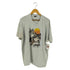 スクリーンスターズ SCREEN STARS 80s MADE IN USA ウルフプリント霜降りTシャツ ALASKA ©ACE87 メンズ import:XXL