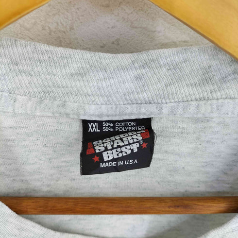 スクリーンスターズ SCREEN STARS 80s MADE IN USA ウルフプリント霜降りTシャツ ALASKA ©ACE87 メンズ import:XXL