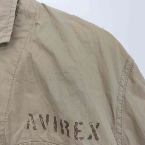 アヴィレックス AVIREX コットンミリタリーシャツジャケット メンズ JPN:L