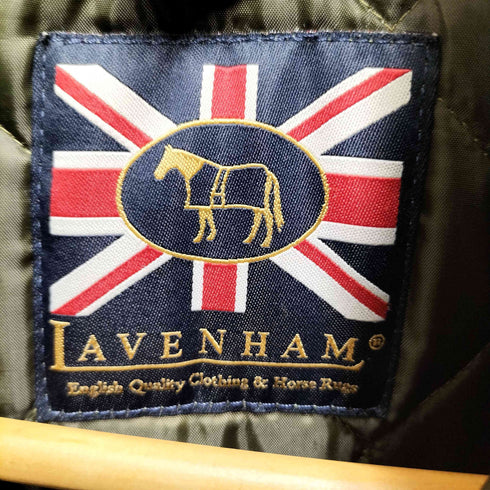ラベンハム LAVENHAM 英国製キルティングコート レディース 36