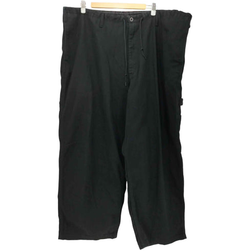 ブラックスキャンダルヨウジヤマモト BLACK Scandal Yohji Yamamoto 2013SS COTTON TWILL STRING PANTS ワイドペインターパンツ メンズ JPN:3