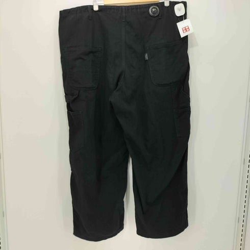 ブラックスキャンダルヨウジヤマモト BLACK Scandal Yohji Yamamoto 2013SS COTTON TWILL STRING PANTS ワイドペインターパンツ メンズ JPN:3