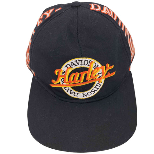 ハーレーダビッドソン HARLEY-DAVIDSON サークルロゴ スナップバックキャップ メンズ