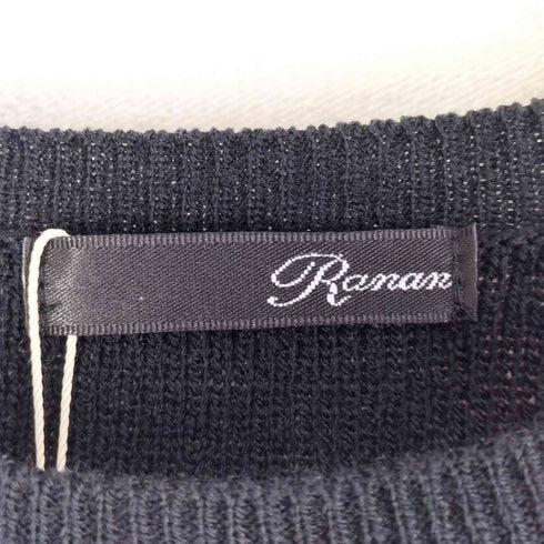 ラナン RANAN レーススリーブニットワンピース レディース JPN:M