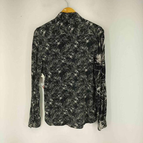 ザラ ZARA 花柄 L/S レーヨンシャツ メンズ import:S