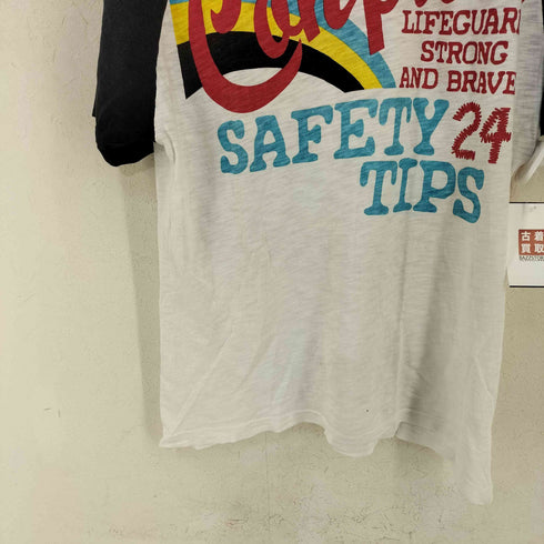 LIFEGUARD 両面プリント ラグランTEE メンズ