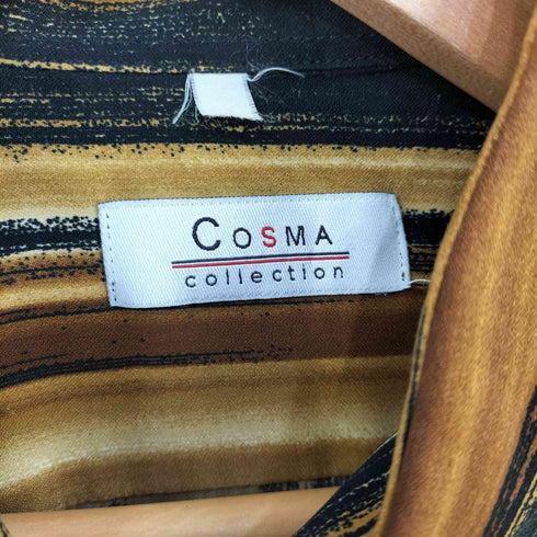 COSMA collection マルチストライプシャツ メンズ