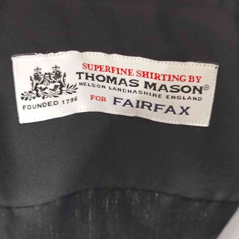トーマスメイソンフォーフェアファクス THOMAS MASON for FAIRFAX ワイドスプレッドポプリンシャツ メンズ 16/42