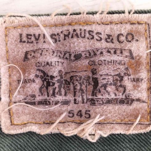 リーバイス Levis USA製 LOOSE 545 ワイドテーパード カラーデニム メンズ W36/L32
