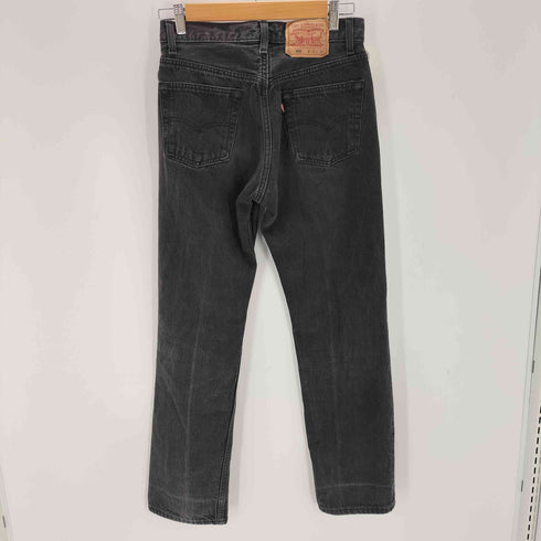 リーバイス Levis 90s USA製 ボタン裏653後染め ボタンフライブラックデニム 501 メンズ W30