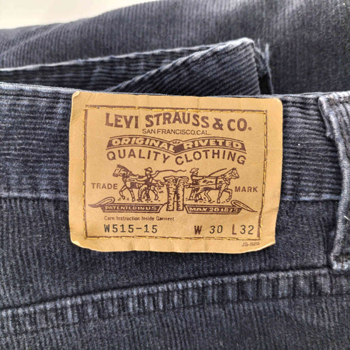 リーバイス Levis 1994年 日本製 白タブ ボタン裏J09 刻印 W515-15 ジップアップ コーデュロイパンツ コーズ メンズ W:30 L32