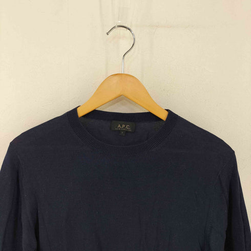 アーペーセー A.P.C. クルーネック コットンニット メンズ JPN:2