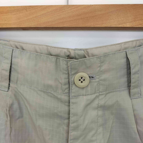 グッドイナフ GOODENOUGH リップストップ ナイロン カーゴパンツ 裾ロゴプリント メンズ JPN:M