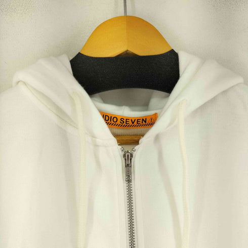スタジオセブン STUDIO SEVEN Circle Logo EMB Zip Hoodie メンズ JPN:L