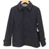 ランバンオンブルー LANVIN en Bleu 裏地デザイン ウールステンカラーハーフコート メンズ 48