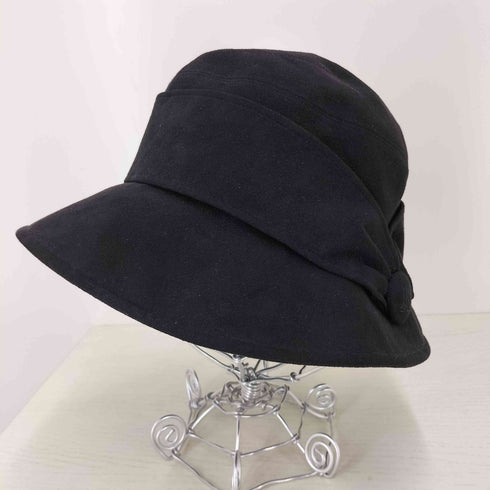 ランバンコレクション LANVIN COLLECTION フェイクレザーハット レディース JPN:M