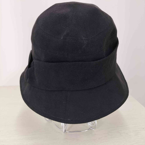 ランバンコレクション LANVIN COLLECTION フェイクレザーハット レディース JPN:M