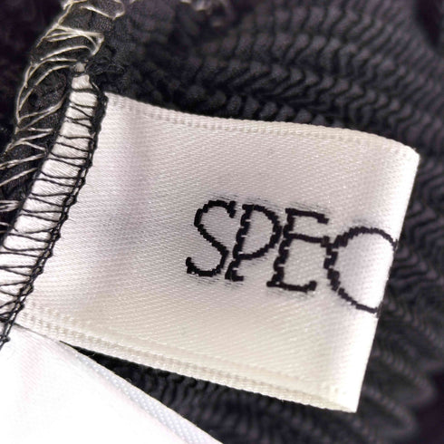 スペッシオ SPECCHIO 変形デザイン マルチカラー プリーツカットソー レディース JPN:40