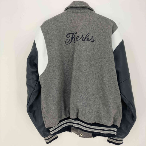 FORDHAM Chisholm Trail Academy袖レザー スタジャン メンズ 46