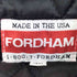 FORDHAM Chisholm Trail Academy袖レザー スタジャン メンズ 46