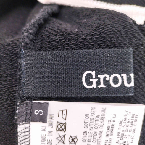 グラウンドワイ Ground Y パターン切替 変形クルーネックスウェット メンズ 3