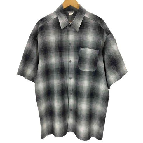 キャルトップ CALTOP USA製 オンブレチェック 半袖シャツ メンズ JPN:XXL