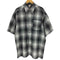 キャルトップ CALTOP USA製 オンブレチェック 半袖シャツ メンズ JPN:XXL