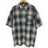 キャルトップ CALTOP USA製 オンブレチェック 半袖シャツ メンズ JPN:XXL