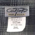キャルトップ CALTOP USA製 オンブレチェック 半袖シャツ メンズ JPN:XXL