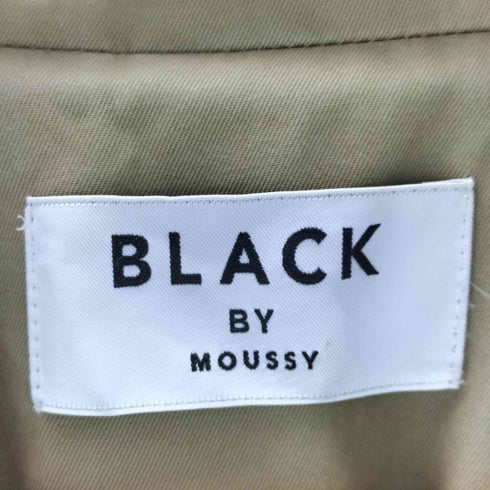 ブラックバイマウジー BLACK by moussy a line trench coat レディース
