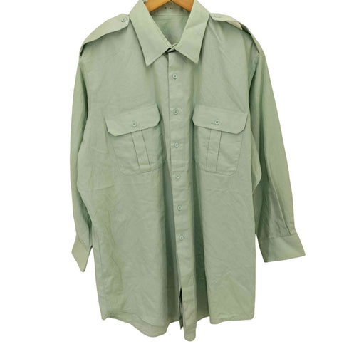 LOGISTIK 70s襟芯ミリタリーシャツ メンズ 18/33