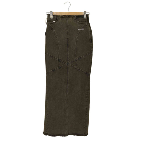 プランクプロジェクト PRANK PROJECT 24AW デニムストレートマキシスカート Denim Straight Maxi Skirt - D.BRN レディース JPN:36