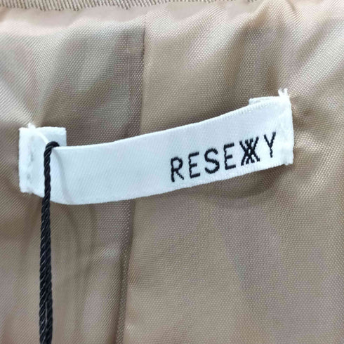 リゼクシー RESEXXY フェイクレザーレイヤードトレンチコート レディース FREE