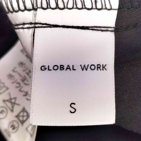 グローバルワーク GLOBAL WORK ウツクシルエットワイドパンツ メンズ JPN:S