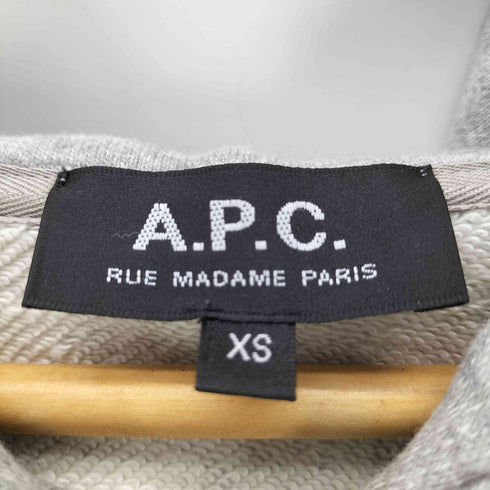 アーペーセー A.P.C. フルジップスウェットパーカー メンズ JPN:XS