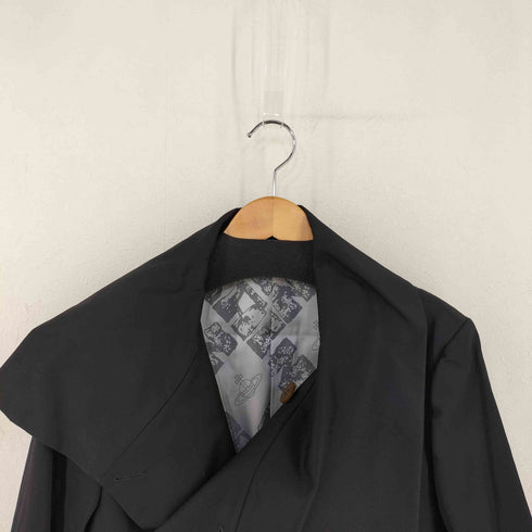 ヴィヴィアンウエストウッドマン Vivienne Westwood MAN 裏オーブ コットン ミドル丈 ミントカラーコート メンズ JPN:48
