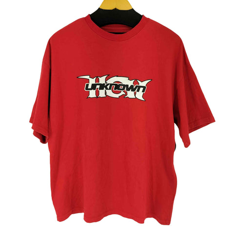 アンノウン UNKNOWN 両面プリント S/S Tシャツ メンズ JPN:M